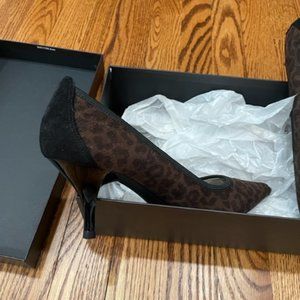 Tahari Brown/Black Heels